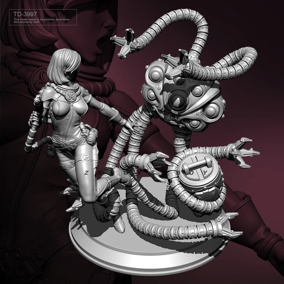 50mm Eldritch Cosmic Horror, Resin Model Figure Kit, Fantasy Theme, Unassembled and Unpainted
