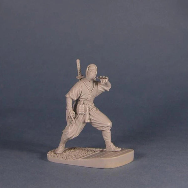 1/32 Martial Artist Swordsman, Resin Model Figure Kit, Anime Theme, Unassembled and Unpainted