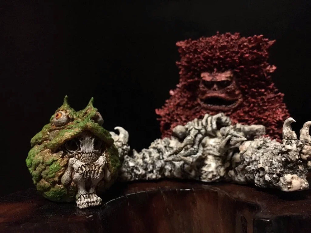 Ghostface Frog Monster, Resin Model Figure Kit, Fantasy Theme, Unassembled and Unpainted