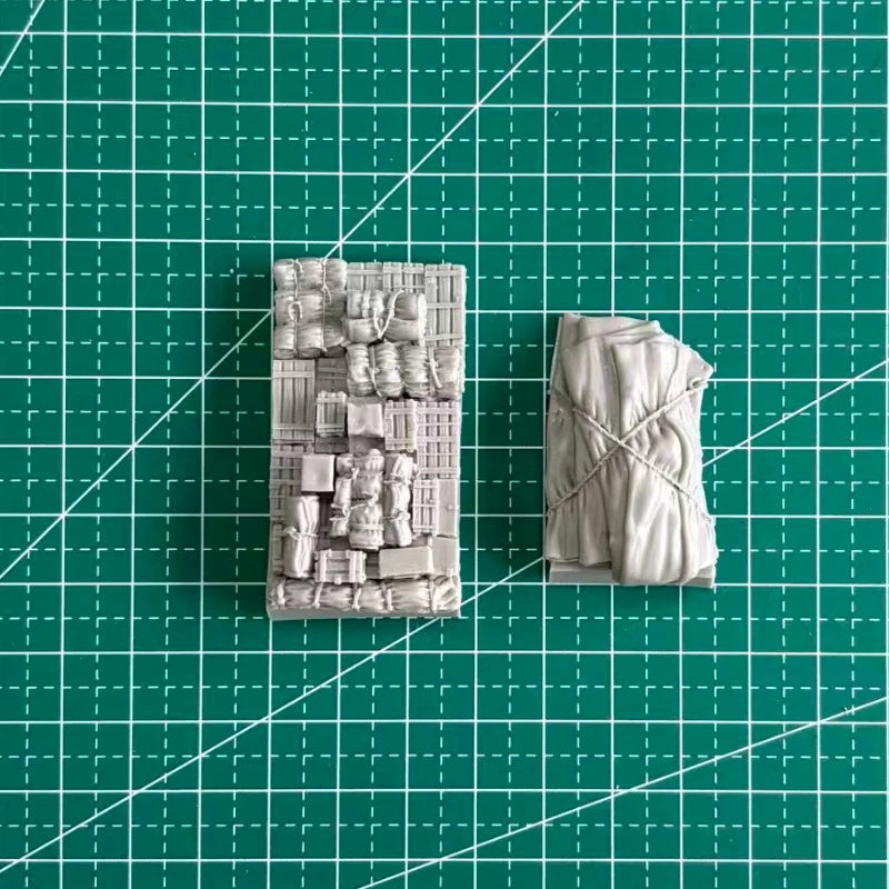 1/72 Omnibus Buses, Resin Model Vehicle Kit, Historical Theme, Unassembled and Unpainted