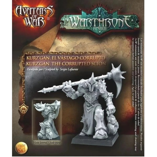 Dark Gods Lord of Pestilence, Resin Model Figure Kit, Fantasy Theme, Unassembled and Unpainted