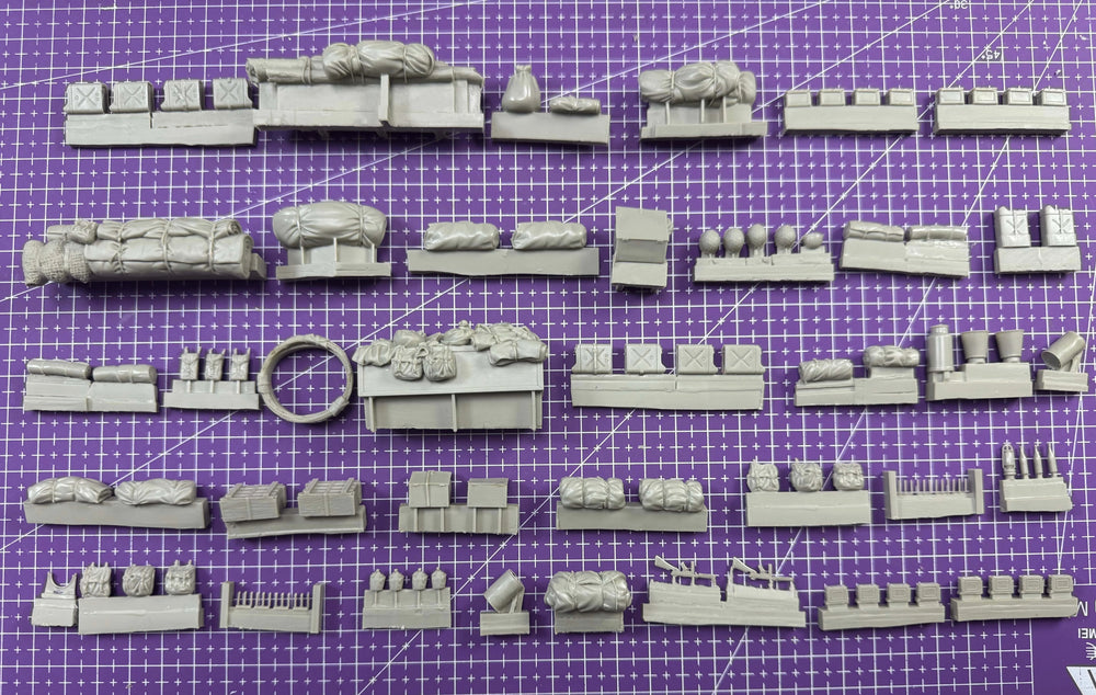 1/35 WWII M2 Half-Track, Resin Model Vehicle Kit, Unassembled and Unpainted