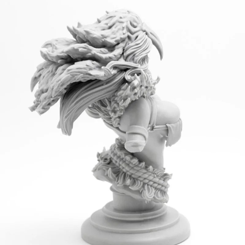 Female Lion, Resin Model Bust Kit, Fantasy Theme, Unassembled and Unpainted