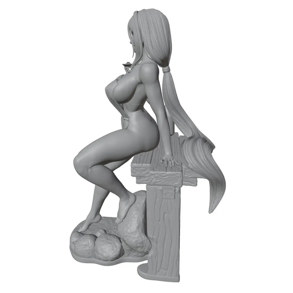 Female, Resin Model Figure Kit, Unassembled and Unpainted