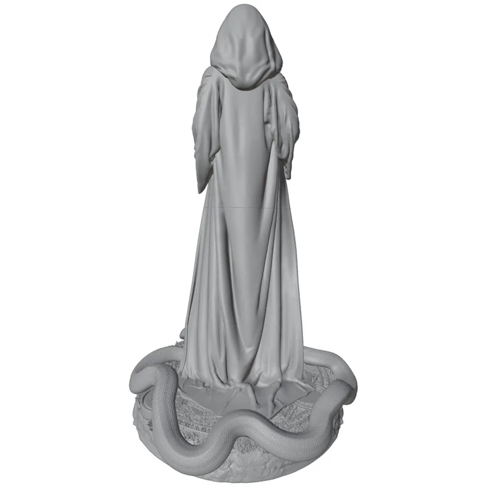 75mm Fantasy Female Pin-Up, Resin Model Figure Kit, Unassembled and Unpainted