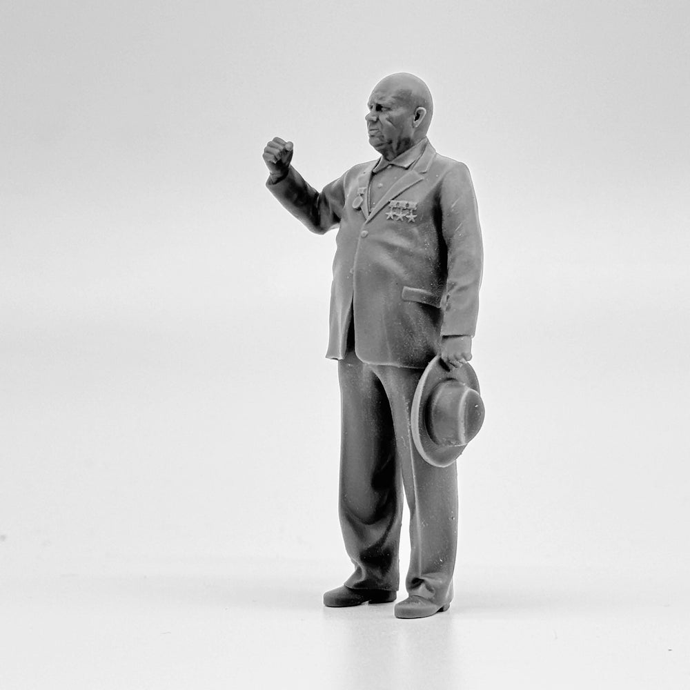 1/24 Cold War Soviet Leader, Resin Model Figure Kit, Unassembled and Unpainted