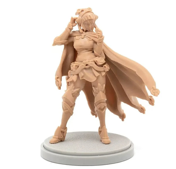 Undead Female Warrior, 9 Figures, Resin Model Figure Kit, Fantasy Theme, Unassembled and Unpainted