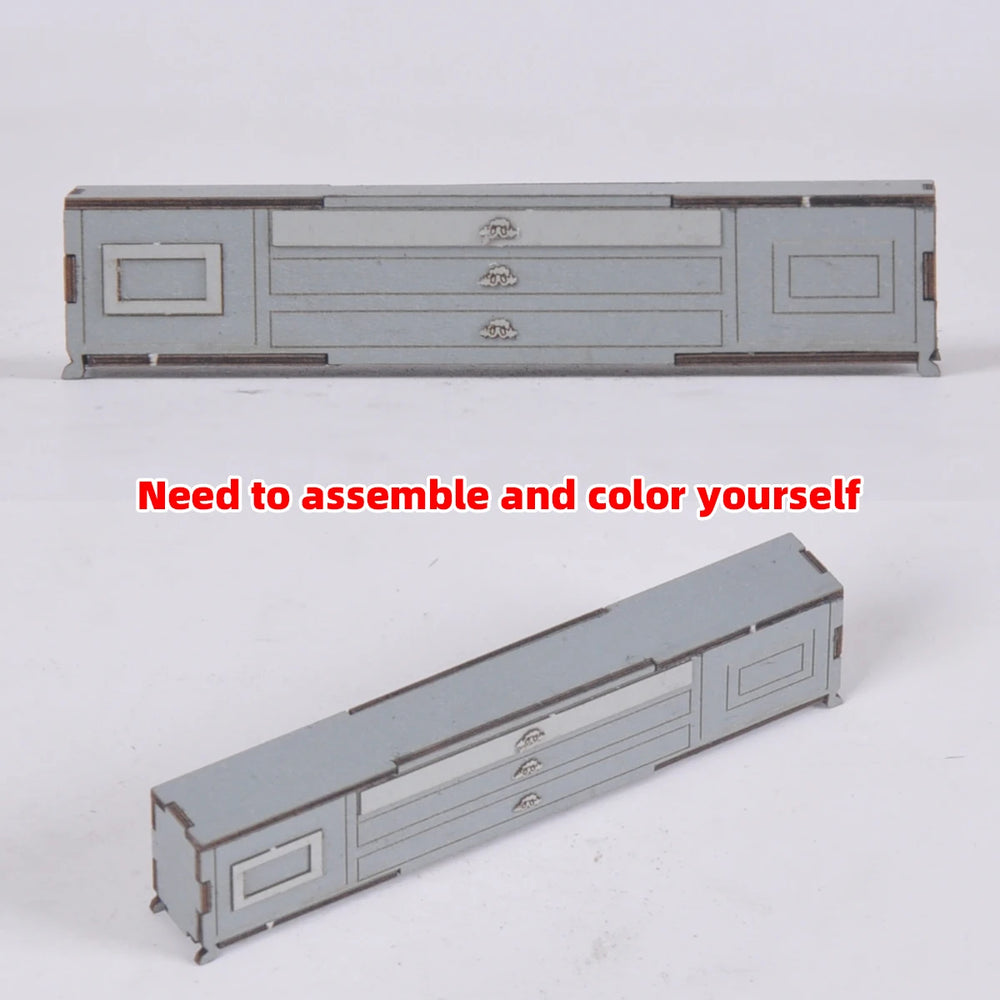 1/35 1/35 Bedroom Furniture Set, Resin Model Accessory Kit, Historical Theme, Unpainted