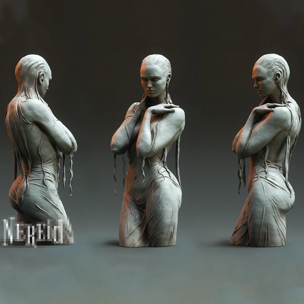 1/9 Female, Resin Model Figure Kit, Unassembled and Unpainted