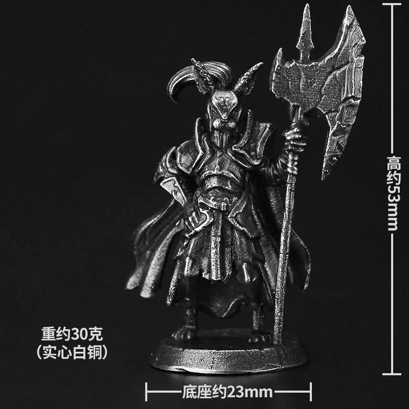 32mm Tribal Warriors, 3 Figures, Resin Model Figure Kit, Fantasy Theme, Unassembled and Unpainted