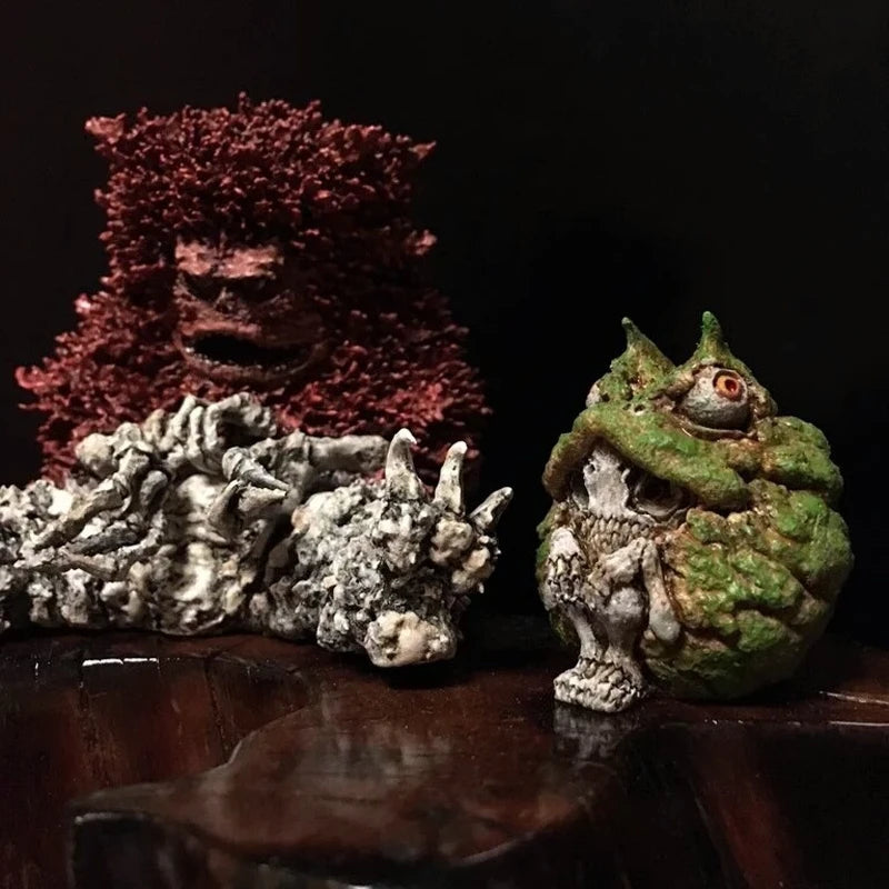 Ghostface Frog Monster, Resin Model Figure Kit, Fantasy Theme, Unassembled and Unpainted