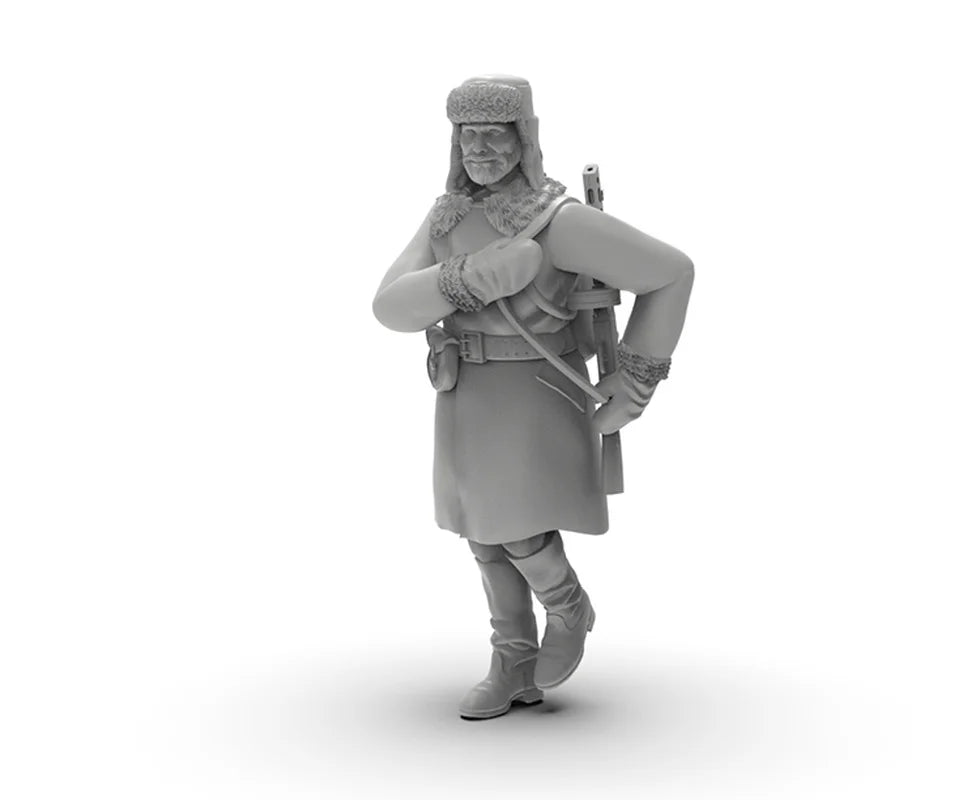 1/35 WWI Russian Infantry at Rest and Ready, 8 Figures, Resin Model Figure Kit, Unassembled and Unpainted