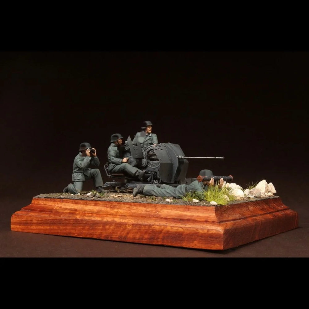 1/35 WWI German Military, 4 Figures, Resin Model Figure Kit, Unassembled and Unpainted