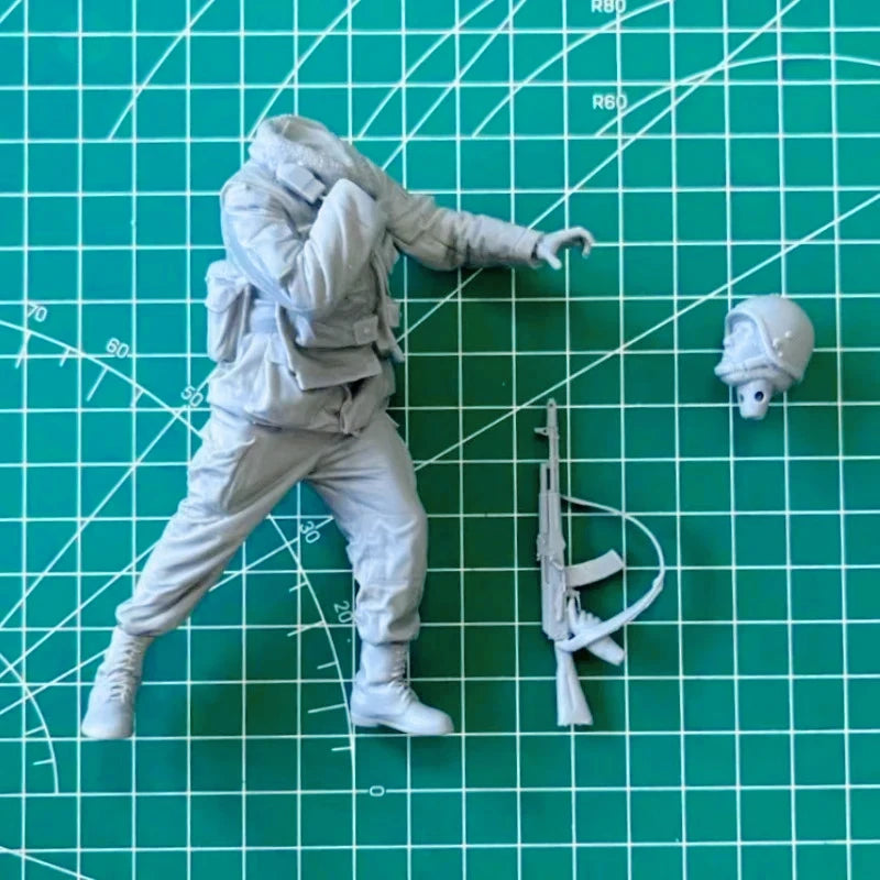 1/16 Modern Russian Tactical Breach Team, 5 Figures, Resin Model Figure Kit, Unassembled and Unpainted