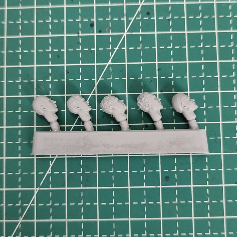 1/35 Modern Special Operations Heads with Varied Expressions, 5 Figures, Resin Model Figure Kit, Unassembled and Unpainted