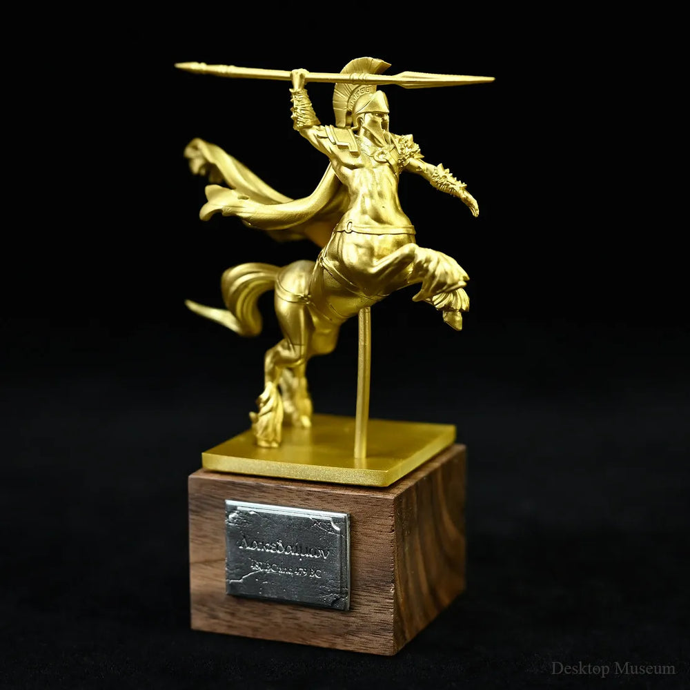 110mm Ancient Alexander the Great Mounted, Resin Model Figure Kit, Unassembled and Unpainted