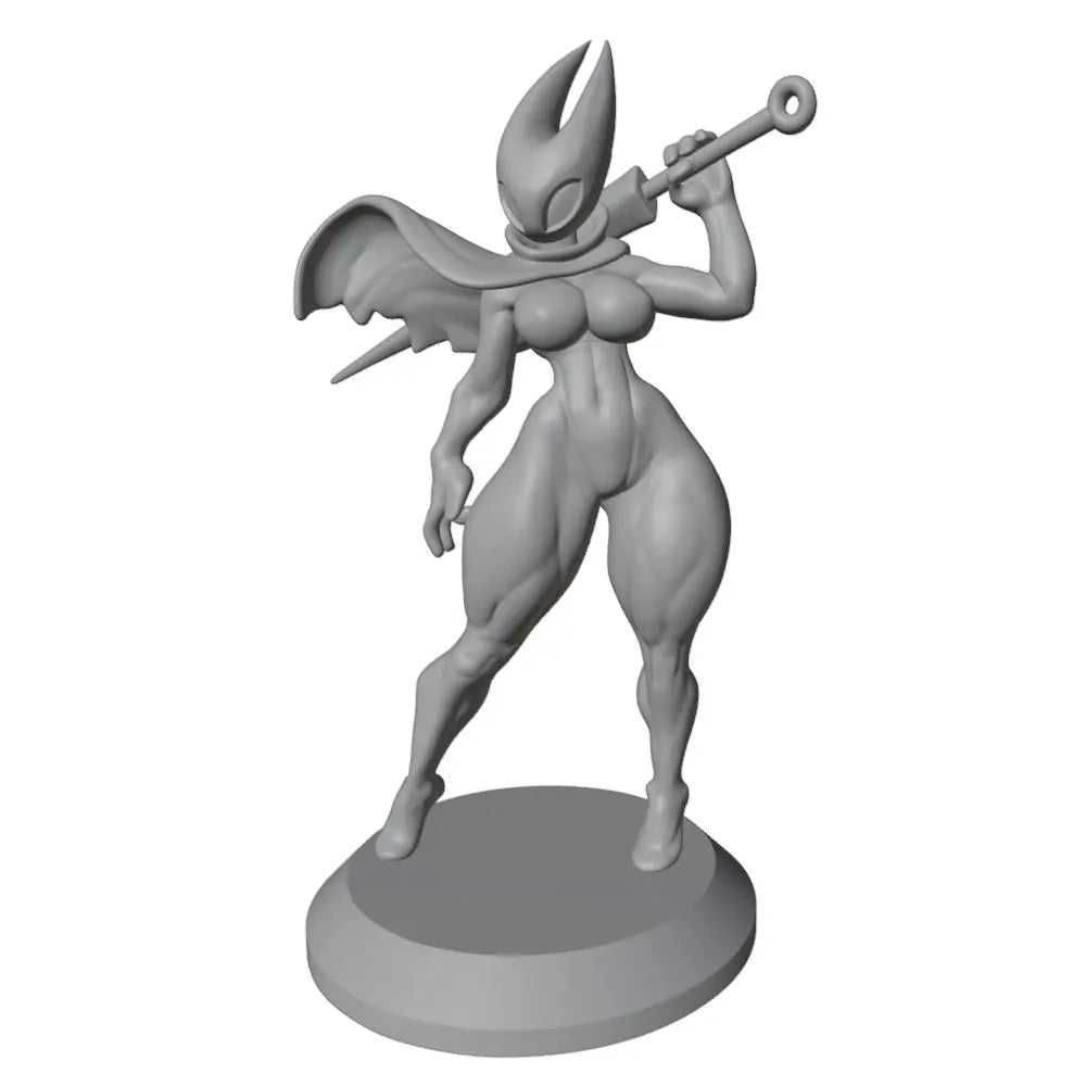 75mm Warrior with Spear, Resin Model Figure Kit, Fantasy Theme, Unassembled and Unpainted