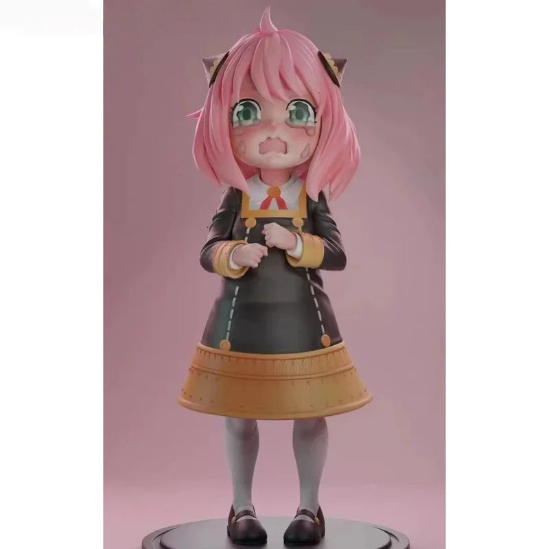 100mm Chibi Anya Demon, Resin Model Figure Kit, Anime Theme, Unassembled and Unpainted