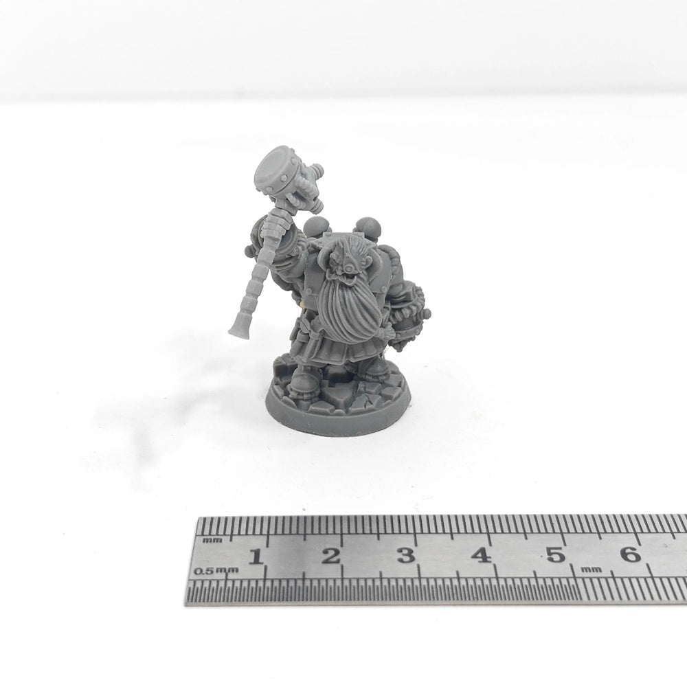 50mm Dwarf Warriors Set, 4 Figures, Resin Model Figure Kit, Fantasy Theme, Unassembled and Unpainted