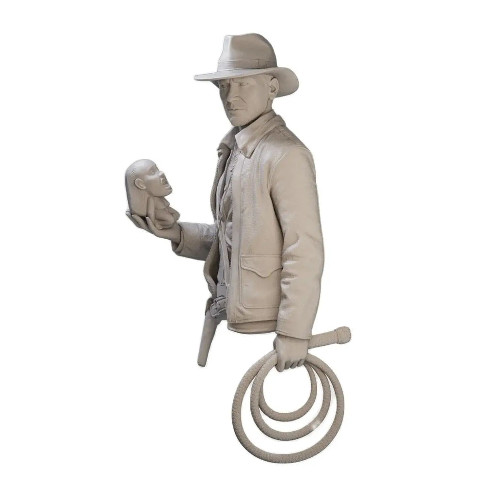 1/10 Indiana Jones, 2 Figures, Resin Model Bust Kit, Historical Theme, Unassembled and Unpainted