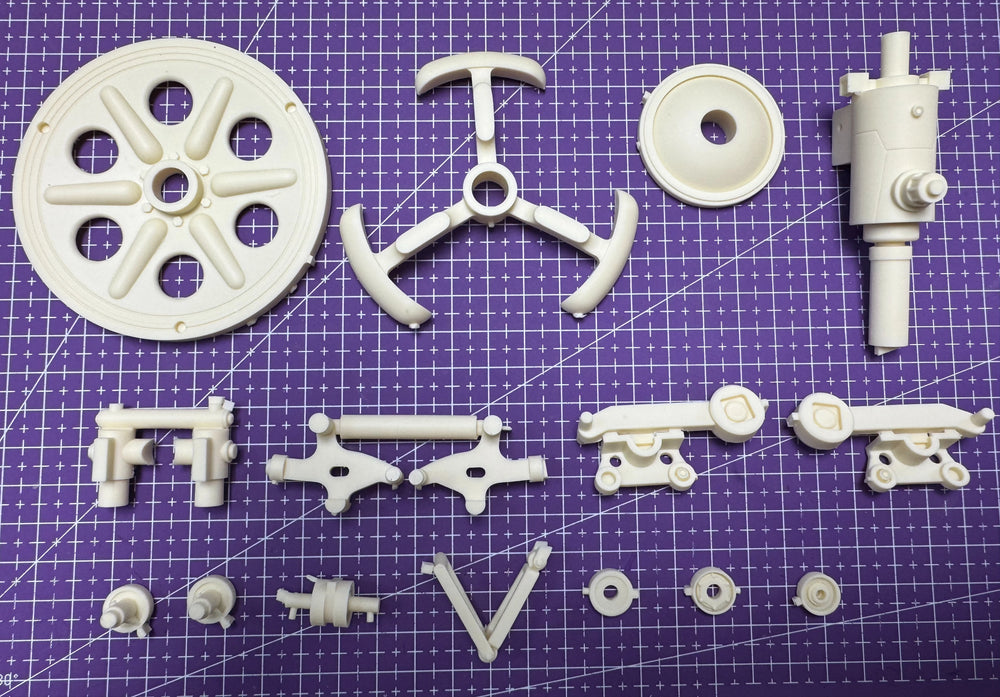 1/20 Mechanical Armored Vehicle, Resin Model Vehicle Kit, Military Theme, Unassembled and Unpainted