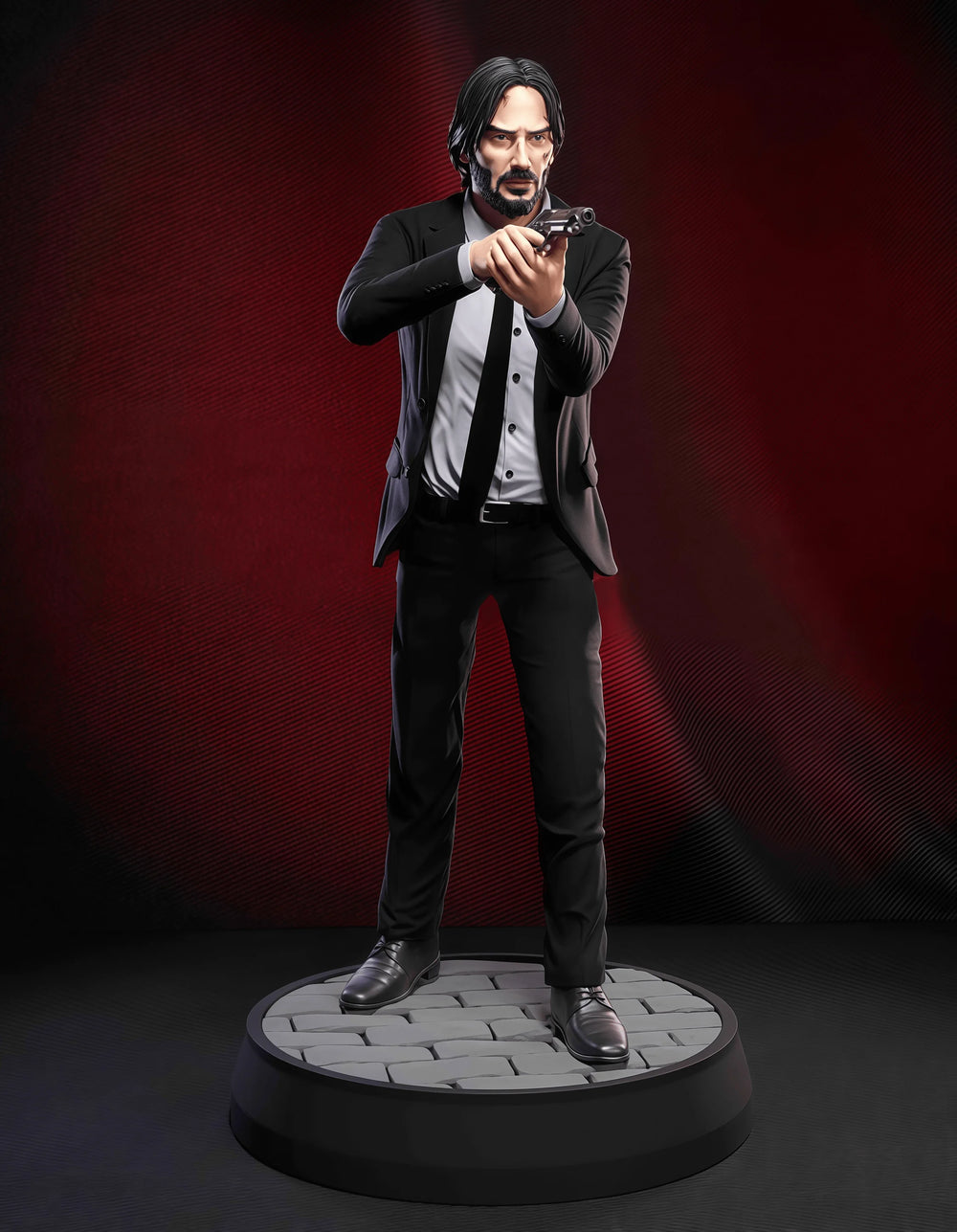 1/18 Vampire Businessman Character, Resin Model Figure Kit, Anime Theme, Unassembled and Unpainted
