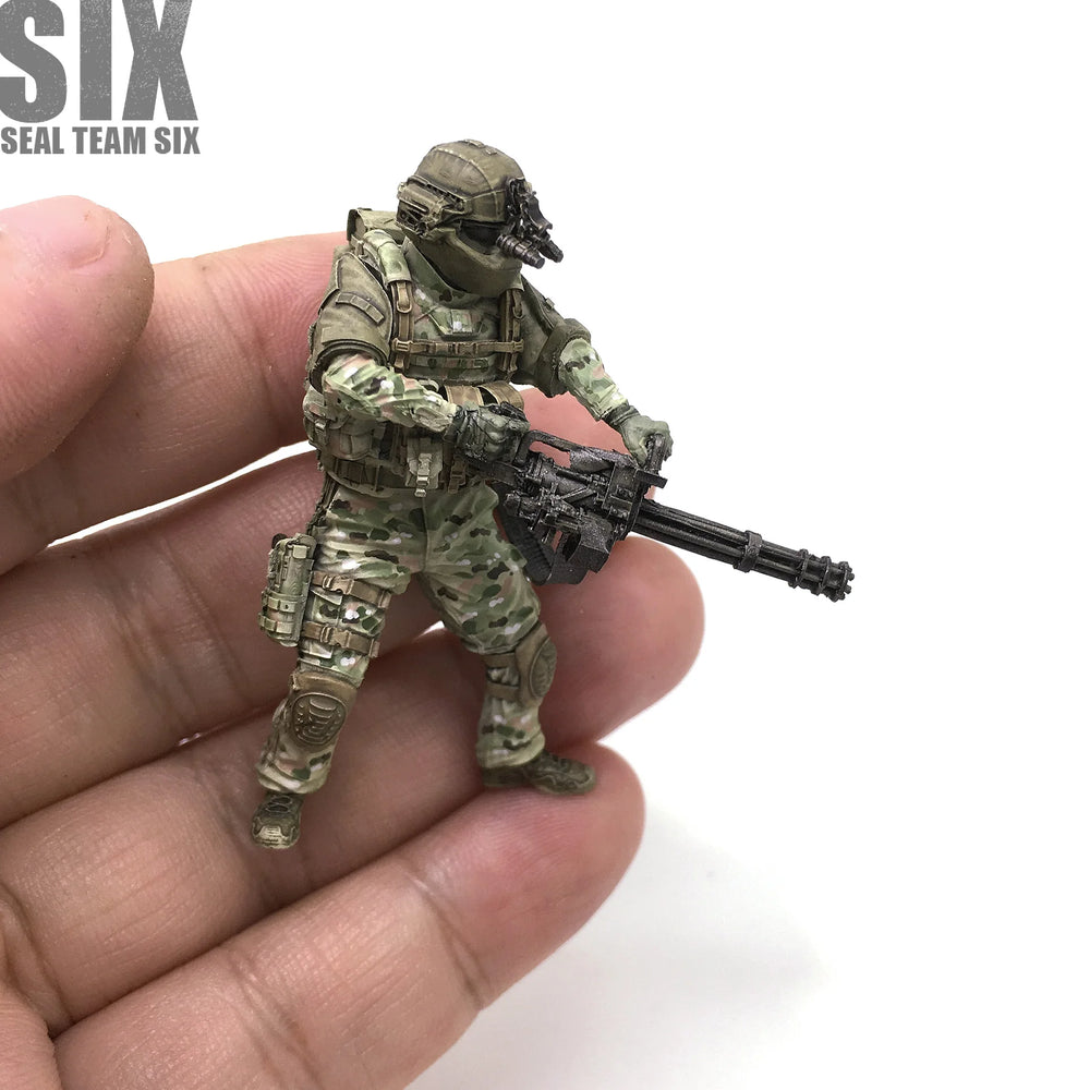 1/35 Modern Navy SEAL, 4 Figures, Resin Model Figure Kit, Unassembled and Unpainted