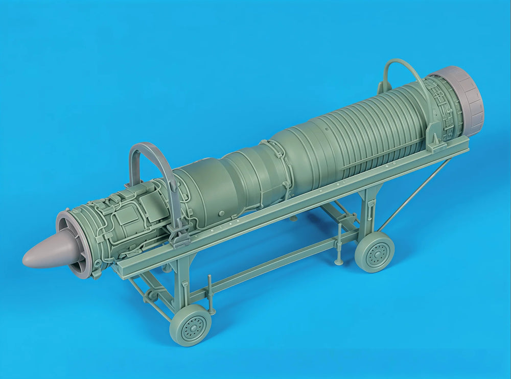 1/48 Cold War F-4 Phantom Engine, Resin Model Aircraft Kit, Unassembled and Unpainted