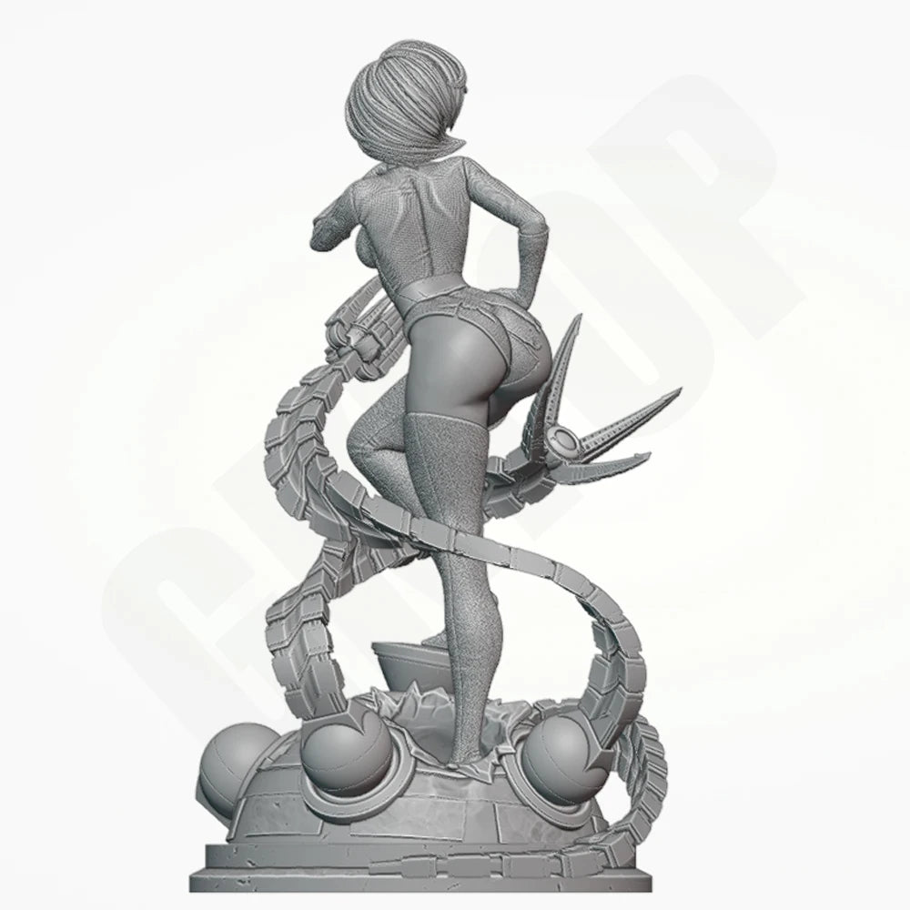 1/24 Elasticity Lady, Resin Model Figure Kit, Fantasy Theme, Unassembled and Unpainted
