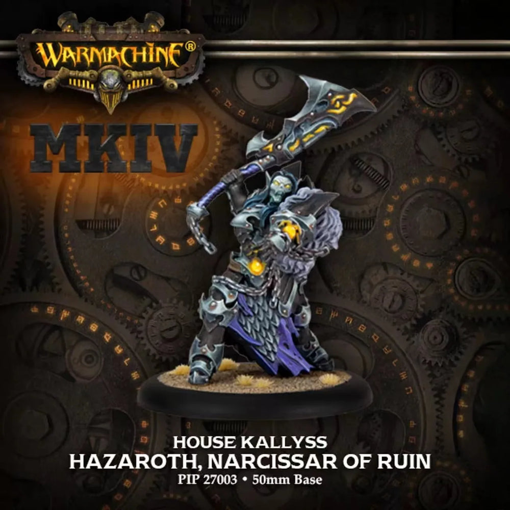 50mm Hazaroth Narcissar of Ruin, Resin Model Figure Kit, Fantasy Theme, Unassembled and Unpainted