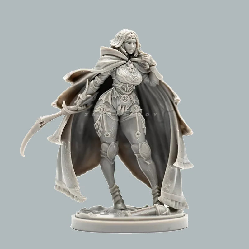38mm Night Guardian Warrior, Resin Model Figure Kit, Fantasy Theme, Unassembled and Unpainted