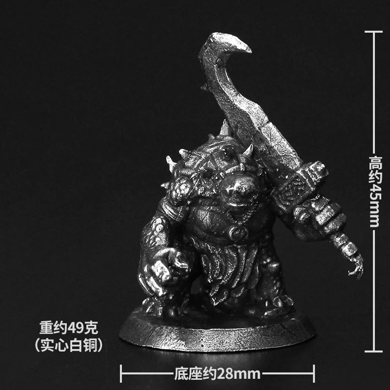 32mm Tribal Warriors, 3 Figures, Resin Model Figure Kit, Fantasy Theme, Unassembled and Unpainted