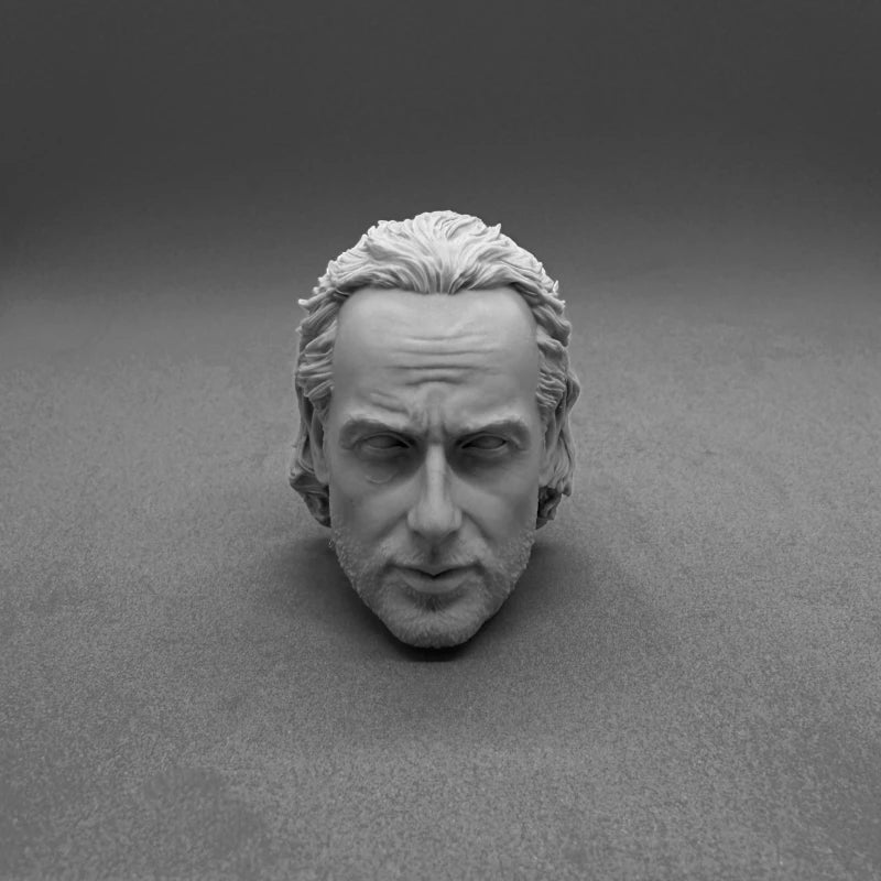 1/6 American TV Actors, Resin Model Bust Kit, Historical Theme, Unassembled and Unpainted