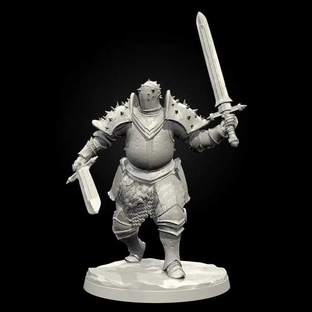50mm Imperial Guard, Resin Model Figure Kit, Fantasy Theme, Unassembled and Unpainted
