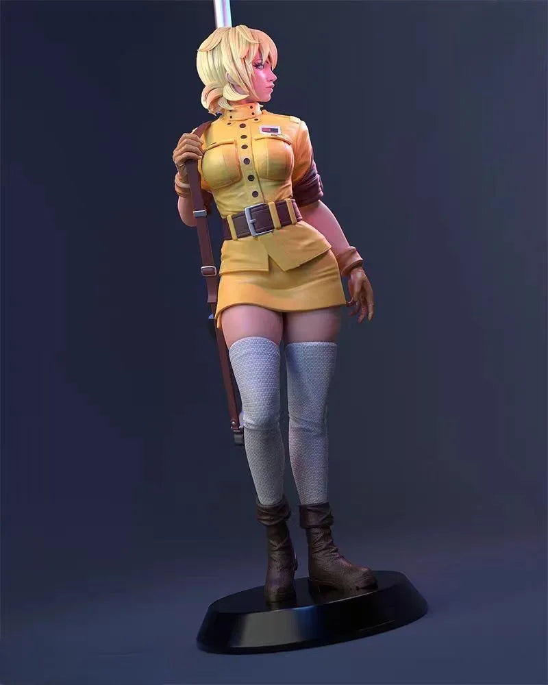 1/24 Seras Victoria, Resin Model Figure Kit, Anime Theme, Unassembled and Unpainted