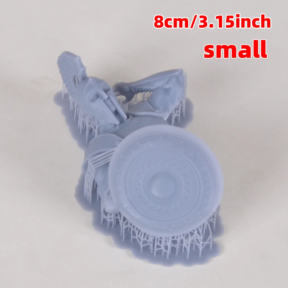 120mm Ancient Roman Gladiator Warrior, Resin Model Figure Kit, Unassembled and Unpainted
