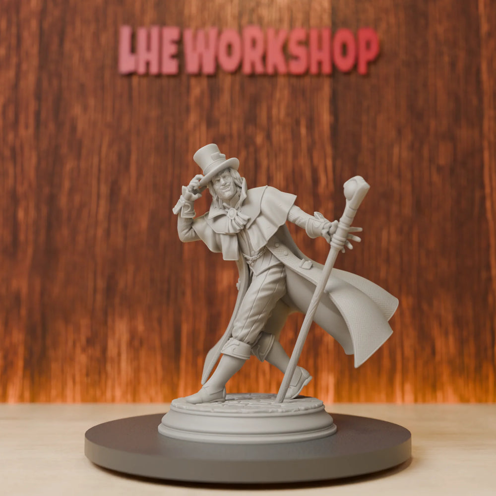 75mm Weird Magician, Resin Model Figure Kit, Fantasy Theme, Unassembled and Unpainted