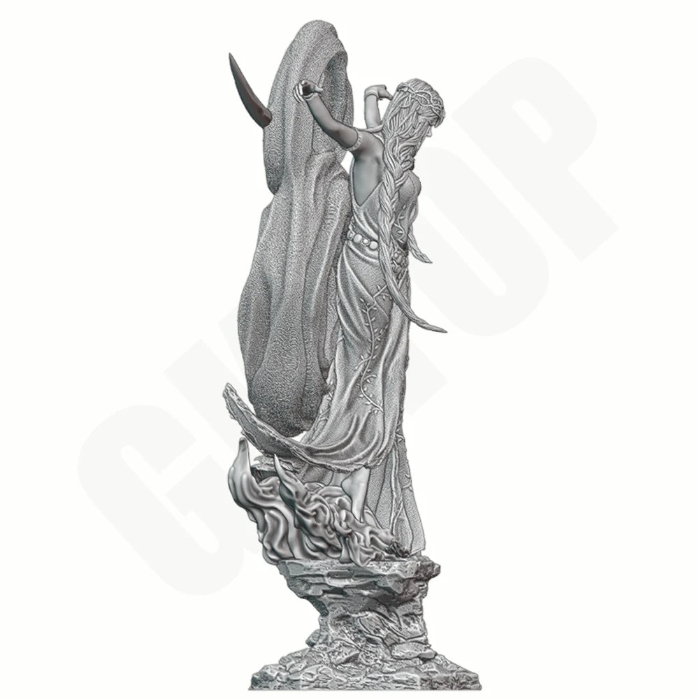 1/24 Dark Myth Goddess, Resin Model Figure Kit, Fantasy Theme, Unassembled and Unpainted