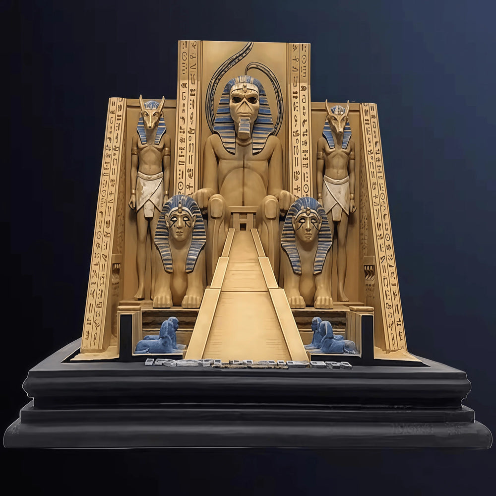 1/24 Ancient Egyptian Temple Pharaoh, 5 Figures, Resin Model Diorama Kit, Unassembled and Unpainted