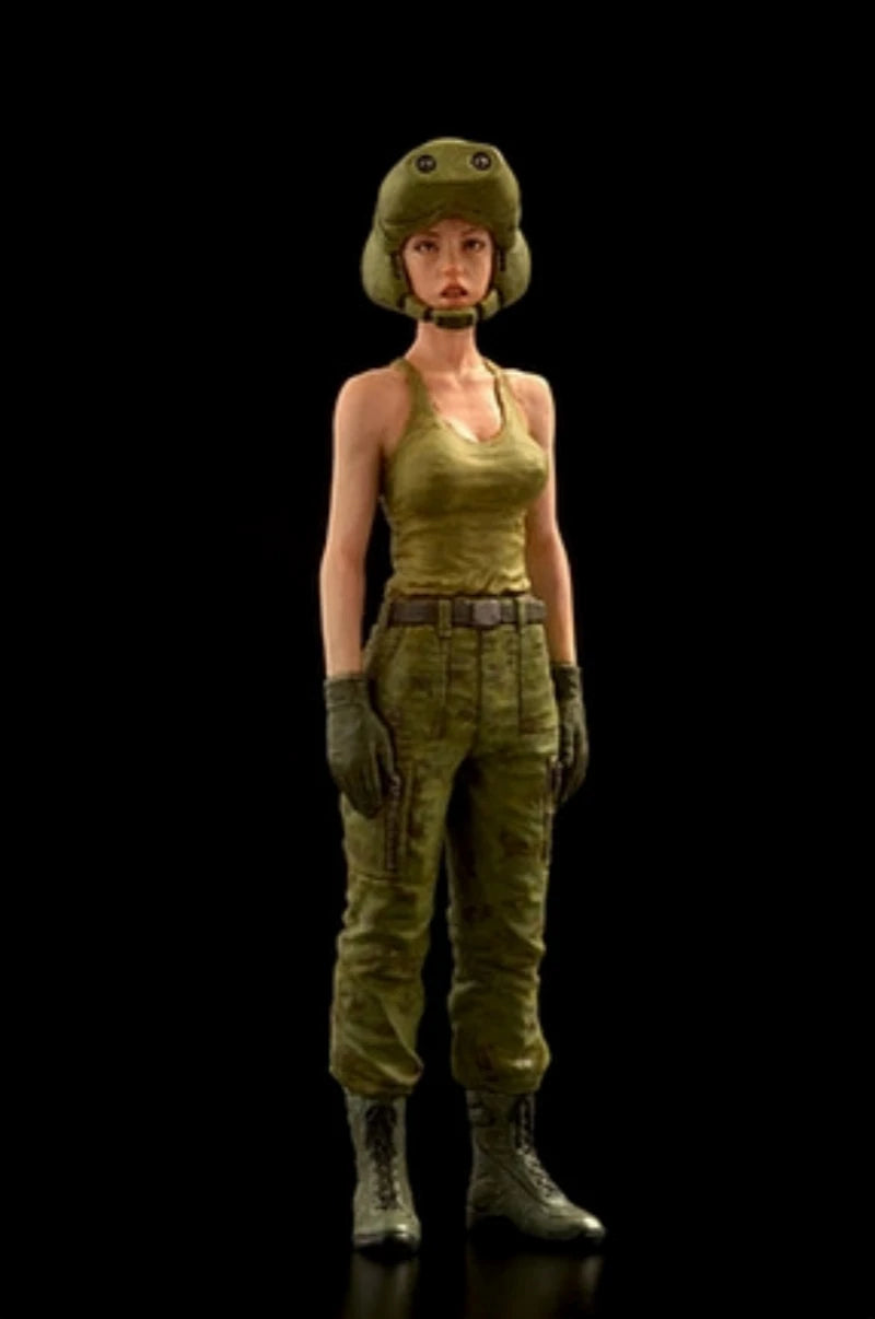 1/35 Modern Female Tactical Operator Standing, Resin Model Figure Kit, Unassembled and Unpainted