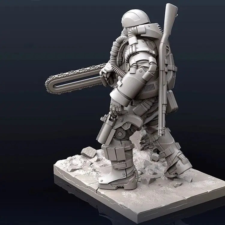 1/35 Nest Destroyer Sci-Fi Warrior, Resin Model Figure Kit, Sci-Fi Theme, Unassembled and Unpainted