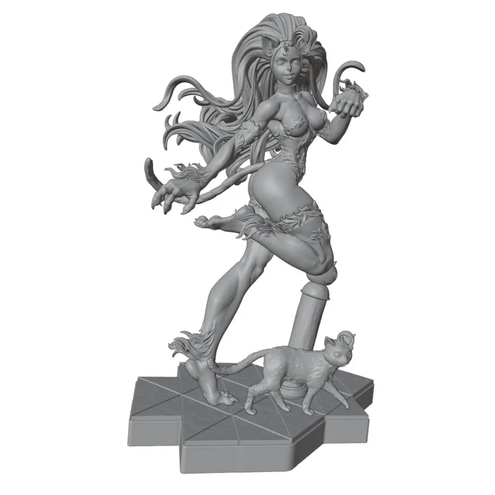 1/24 Demon Succubus, Resin Model Figure Kit, Anime Theme, Unassembled and Unpainted