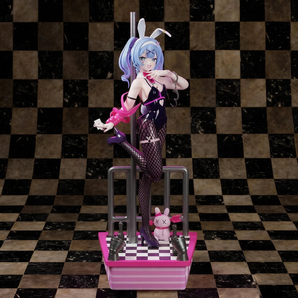 Girl with Umbrella, Resin Model Figure Kit, Anime Theme, Unassembled and Unpainted
