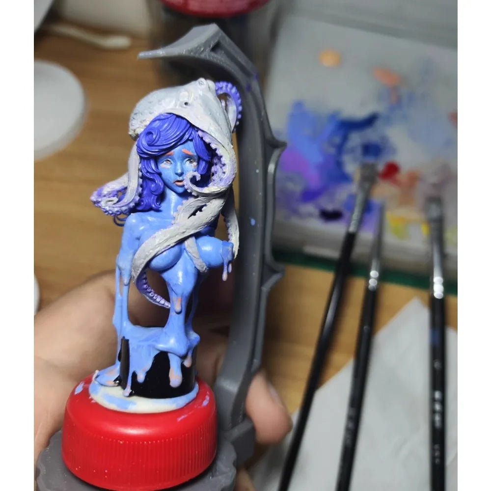 1/10 Octopus Girl, Resin Model Bust Kit, Fantasy Theme, Unassembled and Unpainted