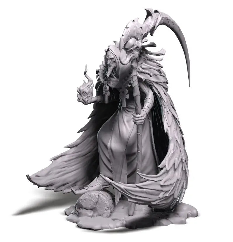 1/24 Dark Fantasy Reaper, Resin Model Figure Kit, Fantasy Theme, Unassembled and Unpainted