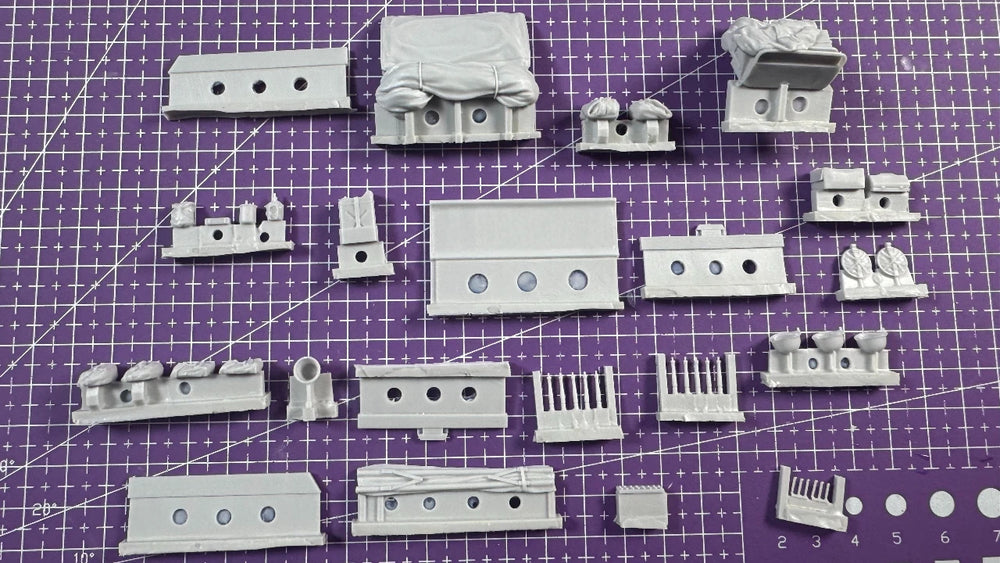 1/35 WWII Willys Jeep Ambulance, Resin Model Vehicle Kit, Unassembled and Unpainted
