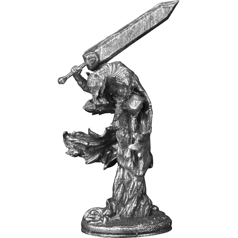 Sorceress with Raised Greatsword, Resin Model Figure Kit, Fantasy Theme, Unassembled and Unpainted
