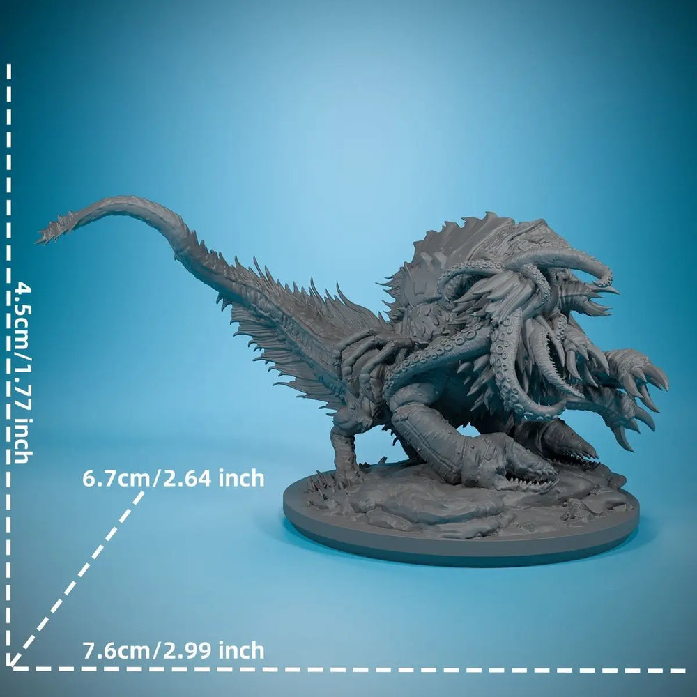 Lovecraftian Eldritch Creature, Resin Model Figure Kit, Fantasy Theme, Unassembled and Unpainted
