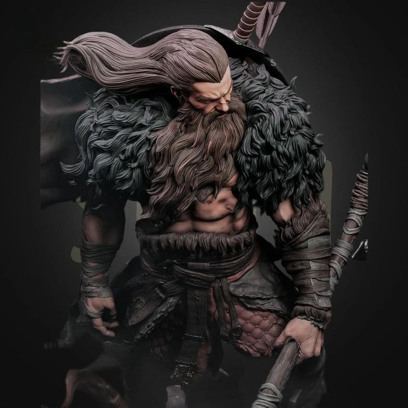 Medieval Warrior, Resin Model Figure Kit, Fantasy Theme, Unassembled and Unpainted