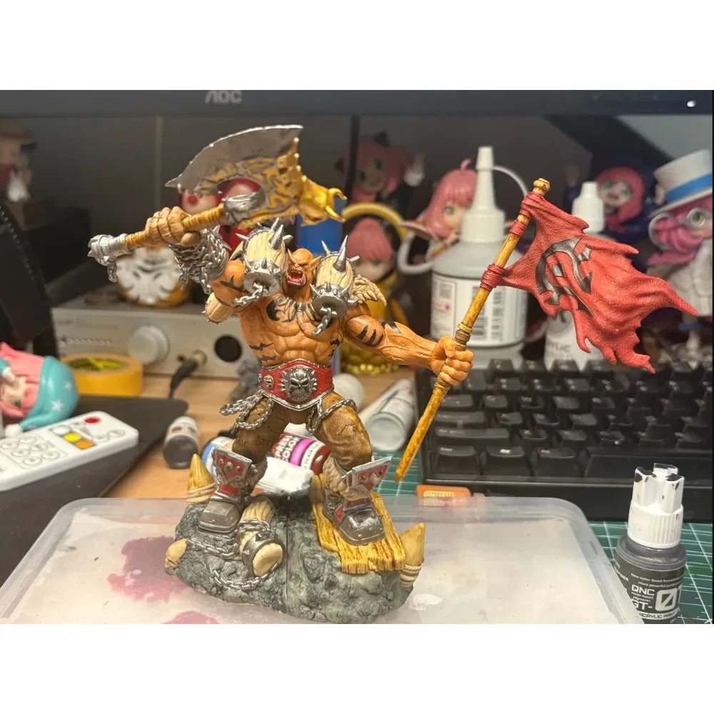 Dark Fantasy Hell Demon, Resin Model Figure Kit, Fantasy Theme, Unassembled and Unpainted